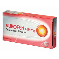 Nurofen compresse rivestite  400 mg compresse rivestite 12 cpr in pvc/alluminio 