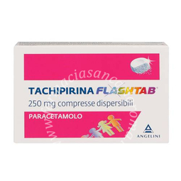 Tachipirina flashtab 250 mg compresse dispersibili 250 mg 12 compresse dispersibili