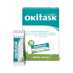 Okitask 40 mg granulato 40 mg granulato, 30 bustine in pet/al/pe