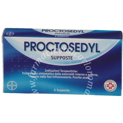 Proctosedyl supposte 6 supposte