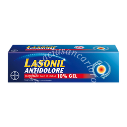 Lasonil antidolore 10% gel 10% gel 1 tubo da 120 g