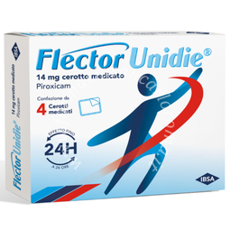 Flector unidie 14 mg cerotto medicato 14 mg cerotto medicato 4 cerotti