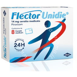 Flector unidie 14 mg cerotto medicato 14 mg cerotto medicato 8 cerotti