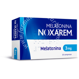 Melatonina noxarem compresse 3 mg compresse 10 compresse in blister pvc/al