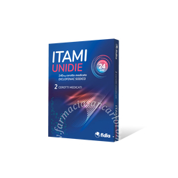 Itami unidie 140 mg cerotto medicato 2 cerotti in bustina carta/pe/al/eaa