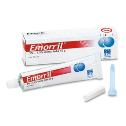 Emorril  1% + 1,5% crema tubo 40 g 
