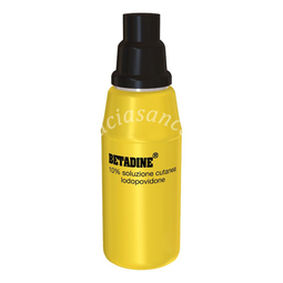 Betadine 10% soluzione cutanea 1 flacone in hdpe da 120 ml