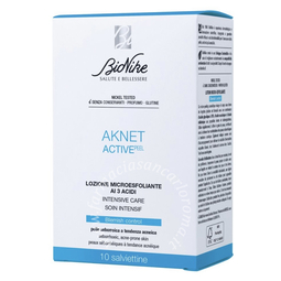 Bionike Aknet peeling 10 salviettine monouso