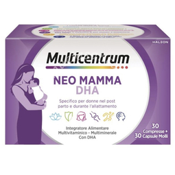 Multicentrum neo mamma dha 30 compresse + 30 capsule molli