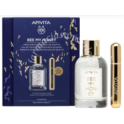 Apivita promo christmas eau de toilette 100 ml & perfume refill 8 ml 