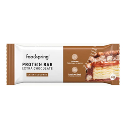 Foodspring protein bar extra chocolate crispy coconut 45 g