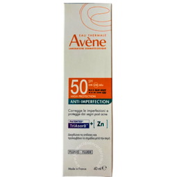 Eau Thermale Avène solare fluido anti-imperf spf 50 40 ml