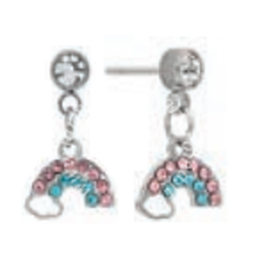 Bijouxmed orecchino post 2 rainbow