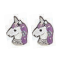 Bijouxmed orecchino post 5 unicorn