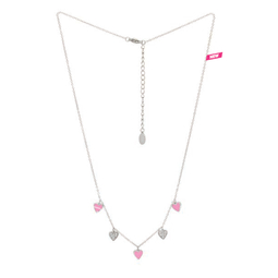 Bijouxmed collana kids 31 cuori rosa