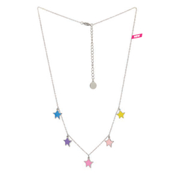 Bijouxmed collana kids 33 stelle colorate