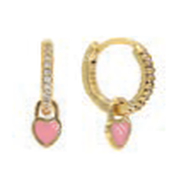 Bijouxmed orecchino post 12 locked love