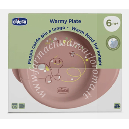 Chicco piatto pappacalda 6m+ rosa