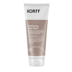 Korff exfoliating body wash 200 ml