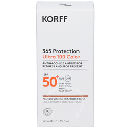 Korff 365 protection ultra 100 color spf50+ 40 ml