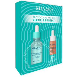 Miamo cofanetto 2025 skin immunity booster 1 vitamin blend 30 ml + 1 pigment defense 10 ml