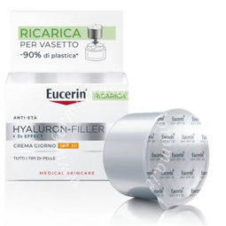 Eucerin hyaluron-filler + 3x effect crema giorno spf30 ricarica 50 ml