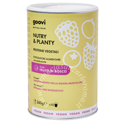 Goovi proteine vegetali frutti di bosco
