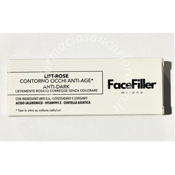 Dr facefiller lift rose contorno occhi anti dark