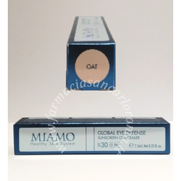Miamo skin color care global eye defence peptide concealer spf30 oat shade