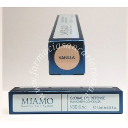 Miamo skin color care global eye defence peptide concealer spf30 vanilla shade