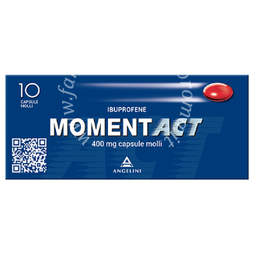 Momentact 400 mg ibuprofene 10 capsule molli