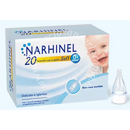 Ricarica usa e getta per aspiratore nasale narhinel 20 pezziusa e getta soft