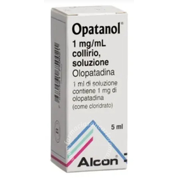 Opatanol 1 mg/ml collirio, soluzione 1 mg/ml collirio soluzione 1 flacone da 5 ml