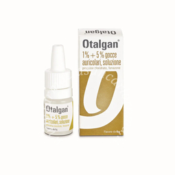 Otalgan 1% + 5% gocce auricolari, soluzione  1% + 5% gocce auricolari, soluzione flacone da 6g 
