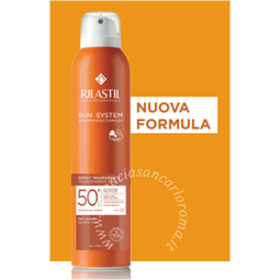 Rilastil sun system trasparent spray spf50+ 200 ml