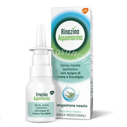 Rinazina aquamarina spray nasale ipertonico con eucalipto 20 ml
