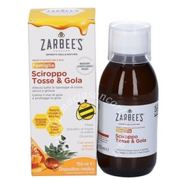 Zarbee's tosse gola sciroppo 150 ml