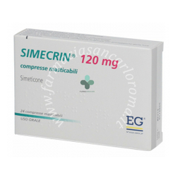 Simecrin  120 mg compresse masticabili 24 compresse 