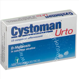 Cystoman urto 15 compresse effervescenti