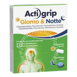 Actigrip Giorno¬te 12 giorno + 4 notte cpr