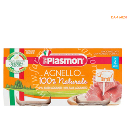 Plasmon omogeneizzato agnello 4 x 80 g