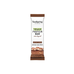 Foodspring barretta proteica vegana cioccolato mandorla 60 g