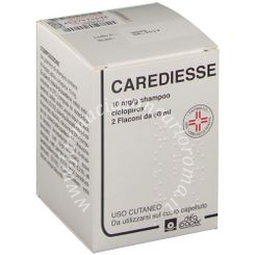 Carediesse 10 mg/g shampoo 2 flacone ldpe 60 ml