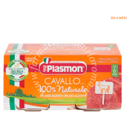 Plasmon omogeneizzato cavallo 4 x 80 g