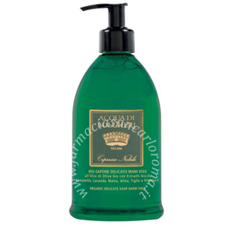 Acqua di bolgheri bio sapone delicato mani viso cipresso nobile 500 ml
