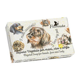 Fragola cane bassotto sapone vegetale 50 g