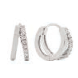 Atelier frattina 54 orecchino doppio cerchio