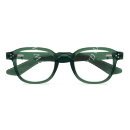 Occhiale da lettura premontato platinum giglio verde pino +3,50