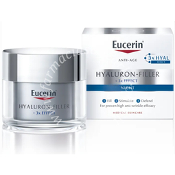 Eucerin crema hyaluron-filler notte 50 ml