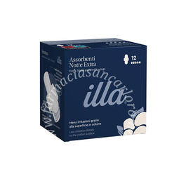 Illa care assorbente notte extra 12 pezzi